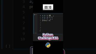 Can You Solve This Python Variable Puzzle? ๐ #PythonChallenge