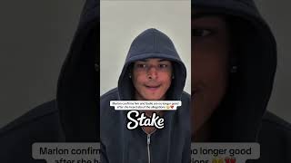 Marlon confirms him and Sadie are no longer good after she heard about the allegations #fyp #marlon