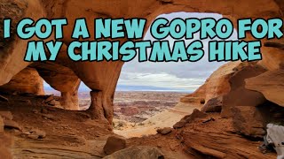 Christmas Hike to the Colonnade Arch, UT - 4k