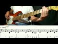 Uptown funk - Mark Ronson ft. Bruno Mars (play along bass tab and score)