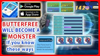 League Unite - How to turn Butterfree into a Superman, Guide to EV, IV, farming \u0026 usage strategies