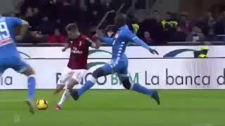 Krzysztof Piątek 2 goal AC Milan vs Napoli