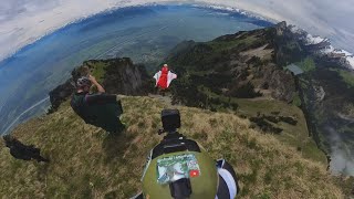 Airshow Hoher Kasten | Wingsuit BASE jump | Swiss