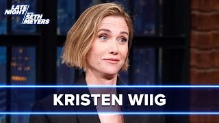 Kristen Wiig on Hosting SNL for the Fifth Time and Filming a Hot Love Scene with Will Forte