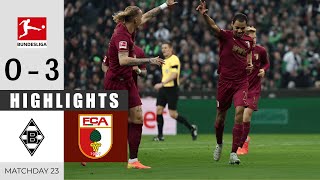 Mönchengladbach gegen Augsburg 0 - 3 | HIGHLIGHTS \u0026 GOAL | Bundesliga 2024/25