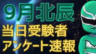 【埼玉県高校入試】9月北辰テスト受験者アンケート速報