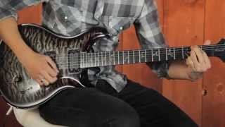 Mark Holcomb of Periphery plays "Scarlet" ( Periphery II ) Limited Edition PRS