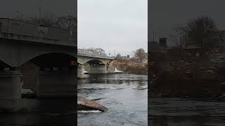 River Narva and the Russian Estonian border