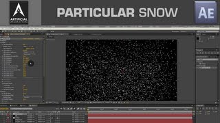 After Effects Tutorial - Snow Trapcode Particular