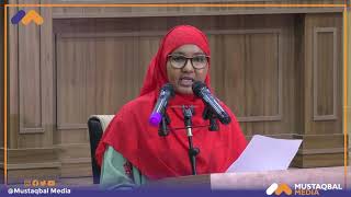 Sen Maryan Faarax Kaahiye ''Ilaalinta sirta qaranka waa muhiim,waxaad arkaysa qof nabad sugida...''