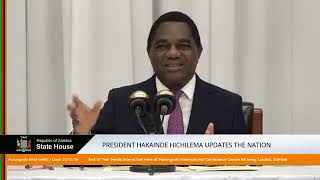 [LIVE] President Hakainde Hichilema Updates the Nation at state House today #upnd #pf #inshot #imbi