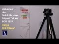 Unboxing dan Quick Review Tripod Takara ECO 183A | ReviewGadgetIndonesia