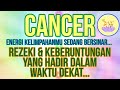ZODIAK CANCER - JANGAN KHAWATIR..REZEKI  & KEBERUNTUNGAN INI SEGERA HADIR..#tarot#zodiak#cancer