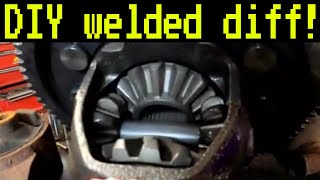 How to weld a rear diff! the proper way!