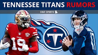 Titans Rumors: Deebo Samuel TRADE? Latest On Ryan Tannehill + Aaron Rodgers, NFL Draft Rumors