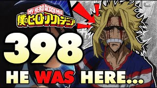 GOODBYE ALL MIGHT...! TOSHINORI'S BEGINNING AND EN...| My Hero Academia Chapter 398 Breakdown