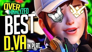 Overwatch Coaching - The BEST D.Va in PLAT... [OverAnalyzed]