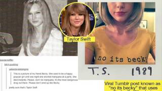Taylor Swift Pokes Fun At Tumblr Meme In A ‘No Its Becky’ Shirt
