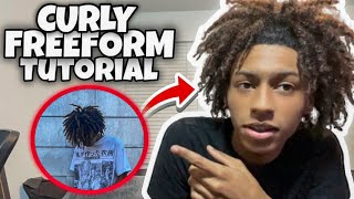 THE BEST & QUICKEST FREEFORM TUTORIAL YOU’LL EVER NEED: Curly Hairtypes: 3-4A