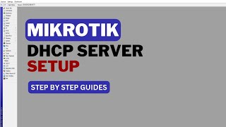 How To Configure Dhcp Server In Mikrotik Router Mikrotik Dhcp Server How To Configure Dhcp Server In Mikrotik Router Mikrotik Dhcp Server
