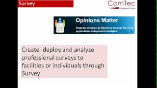 ComTec and ESF8 Overview