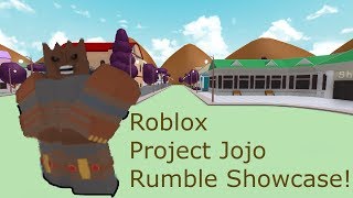 Roblox Project Jojo Remastered Star Platinum Prime Showcase - roblox project jojo rumble showcase