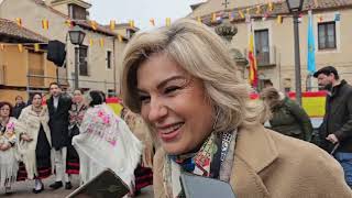 Zamarramala 2025. Festividad de Santa Águeda 2025. Sandra Golpe. Matahombres de Oro. (A3) 9/2/2025