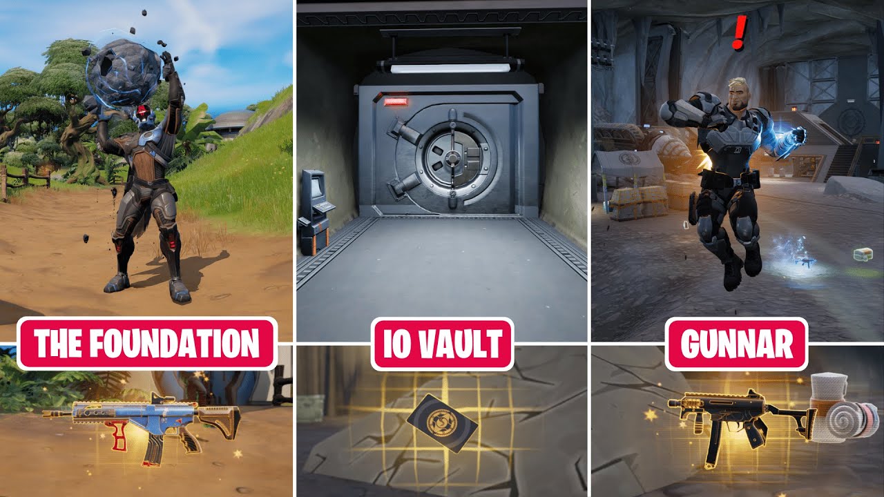 All Bosses, Mythic Weapons & Vault Locations Guide! - Fortnite Chapter ...