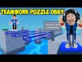 TEAMWORK PUZZLES 2 with Kaven on ROBLOX