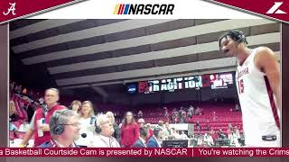 Alabama Basketball vs. Mercer Live Courtside Cam | November 17th