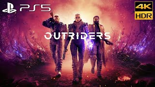 Outriders PS5 4K HDR 60fps - Gameplay Playstation 5