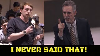Student Tries to FRAME Jordan Peterson! INSTANTLY DISPROVEN (Lafayette University)