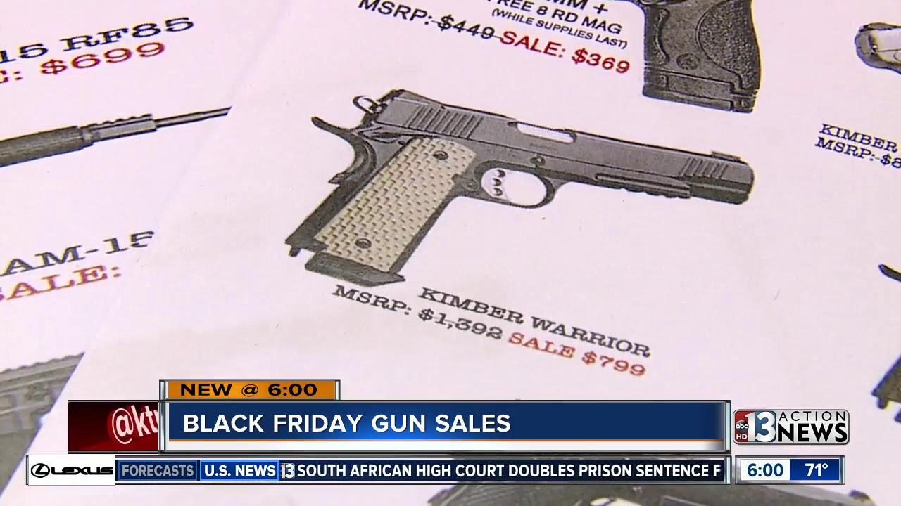 Black Friday Gun Deals To Boost Slumping Sales - YouTube