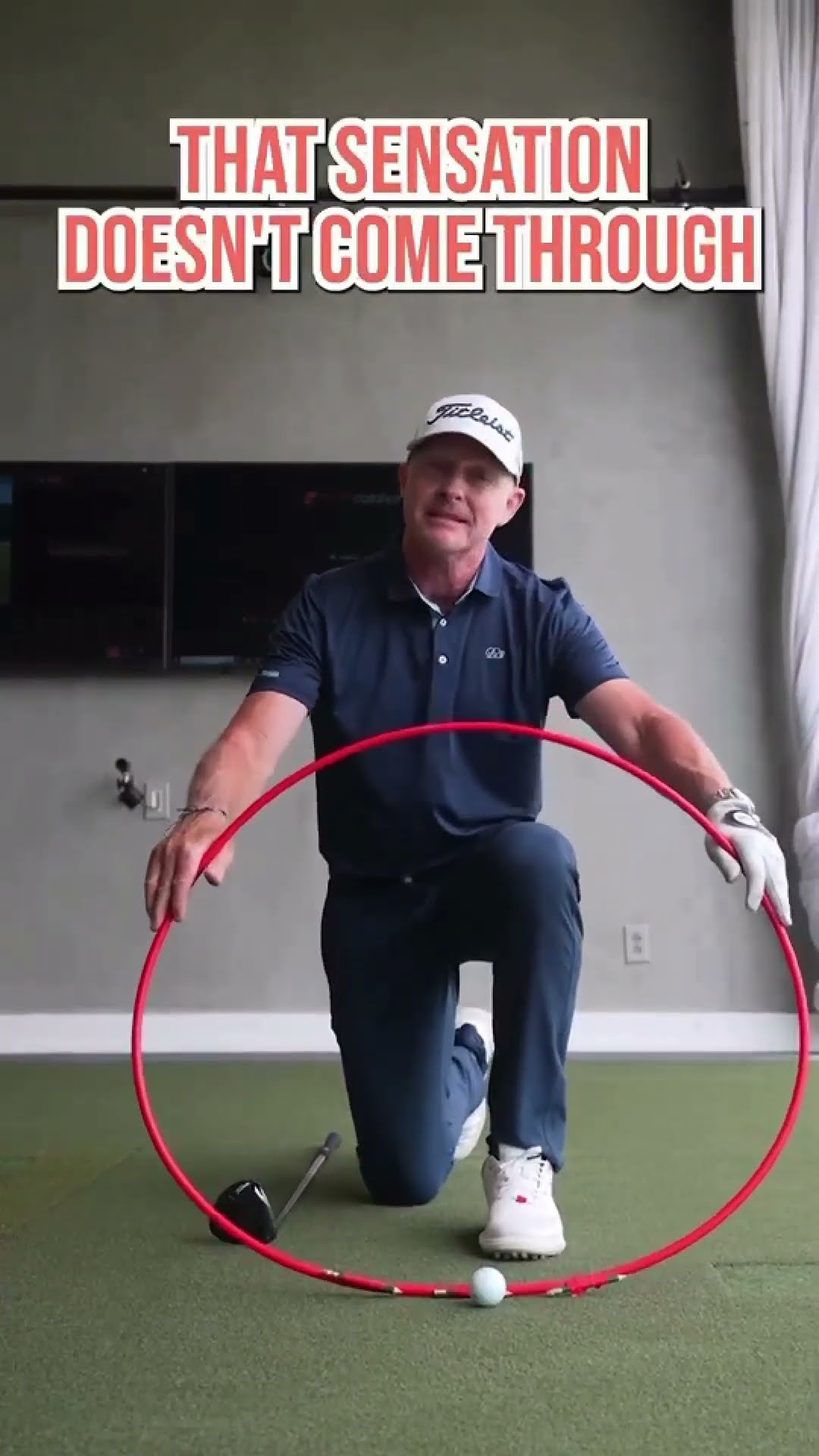 How To STOP Topping The Golf Ball! #golf #shorts - YouTube