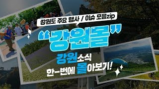 이거 하나면 8월의 강원도 완전정복! 강원도 뉴스~ 몰아보기