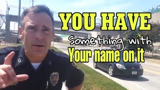 🔴🔵Cop Gets The Silent Treatment