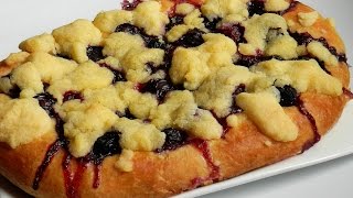 Blueberry Crumble Bread Recipe - Blueberry Streusel