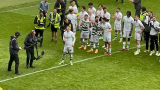 (EXCLUSIVE CONTENT) CALLUM McGREGOR￼ CELEBRATING AFTER WINNING THE LEAGUE (HEARTS V CELTIC)0-2