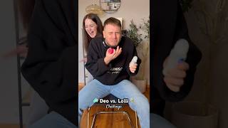 🧼 Deo vs. Lolli 🍭 Challenge #couplecomedy #challenge