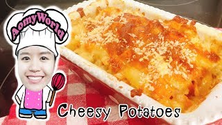 Creamy Cheesy Potato Au Gratin | มันฝรั่งอบชีส | ออมมี่ เข้าครัว | AomyWorld