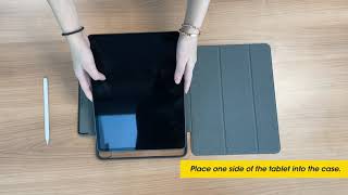 How to Install OtterBox Symmetry Series 360 for iPads