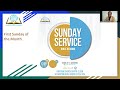 AFC VIRTUAL SUNDAY CHURCH SERVICE