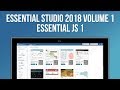Essential JS 1 (2018 Volume One)