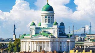 Helsinki Cathedral , the most beautiful building in northern Europe 赫尔辛基 白教堂