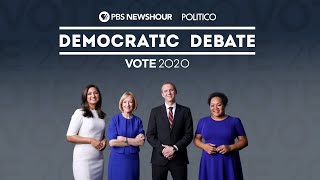 WATCH: The PBS NewsHour/POLITICO Democratic Debate