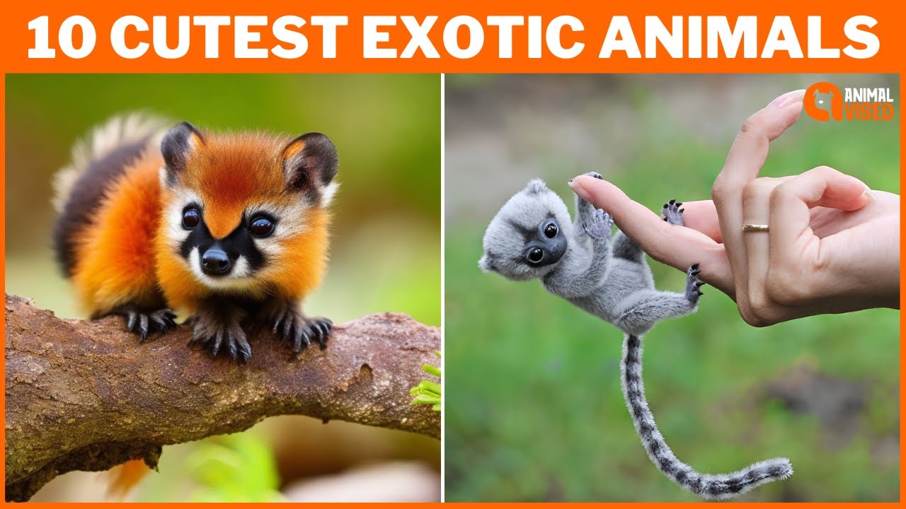 Unveiling The Charm: The 10 Cutest Exotic Animals In The World - A Must ...