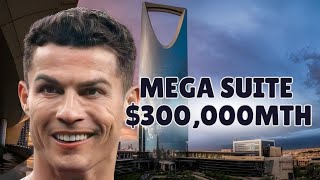 Cristiano Ronaldo’s Luxurious $3.3M Hotel Penthouse | Ronaldo's $3.3 Millon A Year Hotel Penthouse