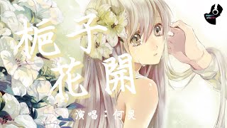 ★梔子花開-何炅★梔子花開呀開，梔子花開呀開，像晶瑩的浪花盛開在我的心海【動態歌詞Lyric】