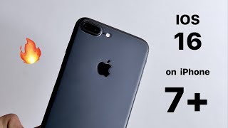 IOS 16 for iPhone 7 ,7+ || How to update iPhone 7 on ios 16