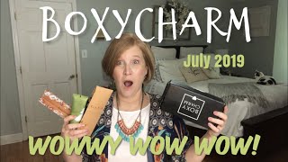 Boxycharm July 2019/ Beauty Subscription / Wowwy Wow Wow!  What a Good Month